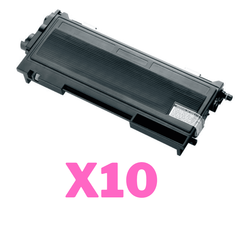 10 x Compatible Brother TN-2250 Toner Cartridge High Yield