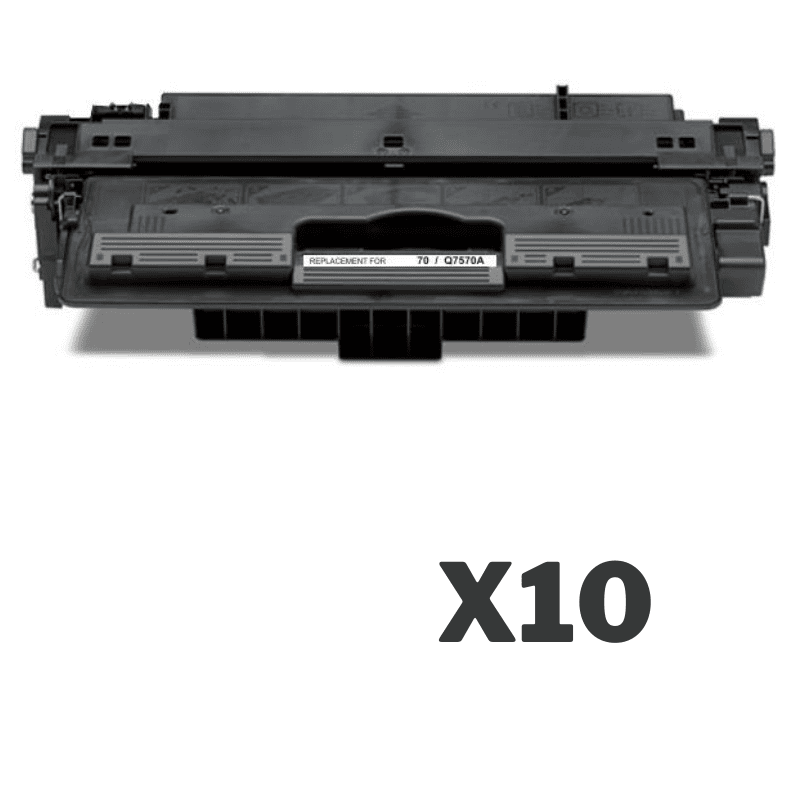 10 x Compatible HP Q7570A Toner Cartridge 70A