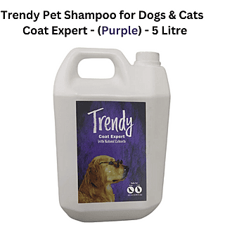 Trendy Pet Shampoo Coat Expert - (Purple) - 5 Litre
