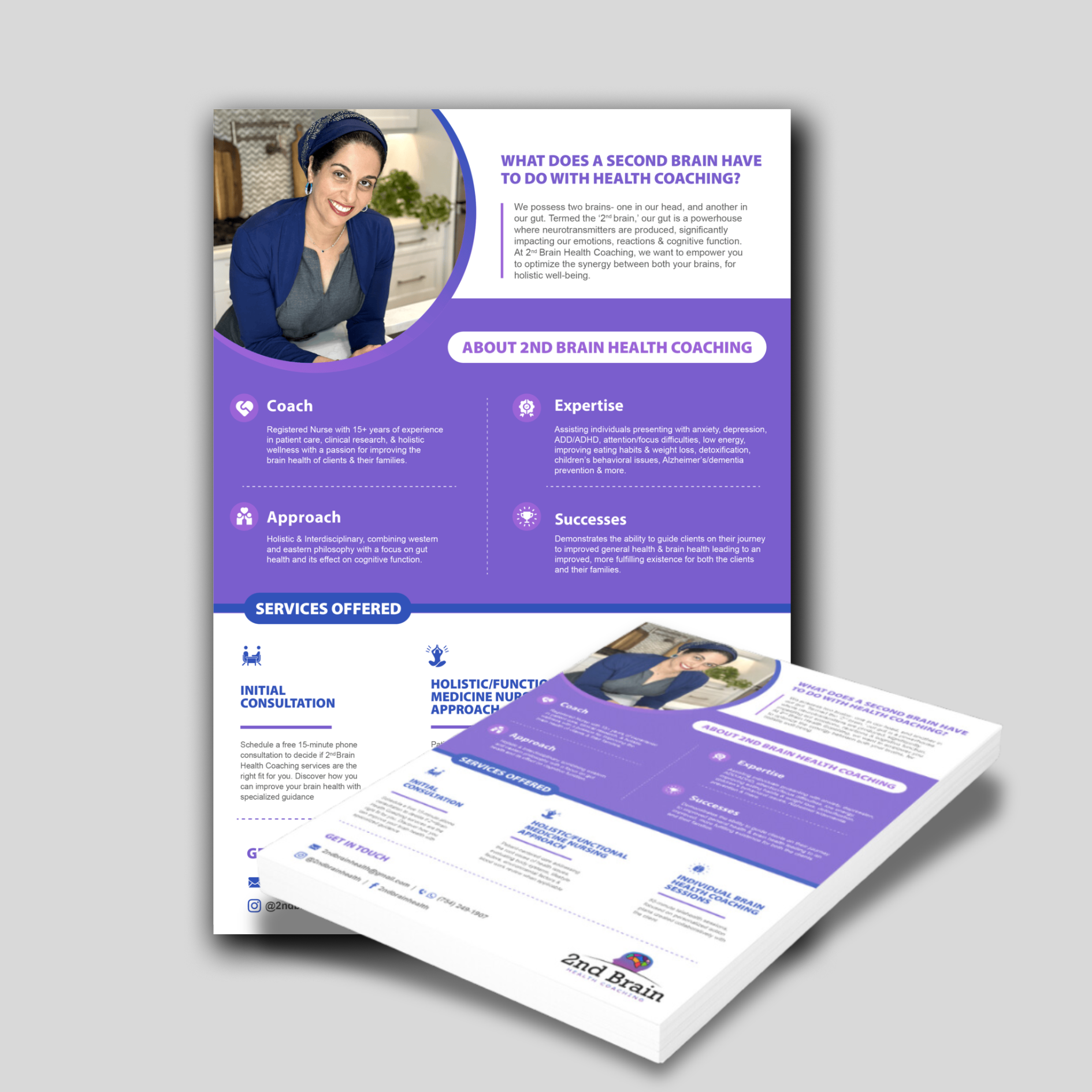 Graphic Design - Flyer Design (Front Only)