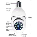 360° ROTATING WIFI PANORAMA SECURITY CAMERA