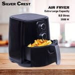 SILVER CREST LARGE CAPACITY AIR FRYER 8LITRES