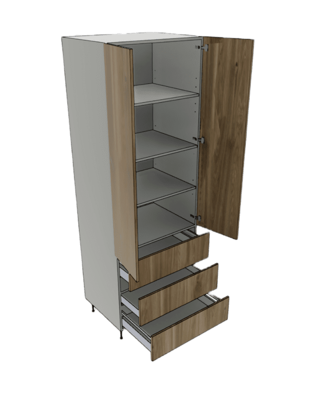 TALL PANTRY 3 DRAWER 2 DOOR CUSTOM