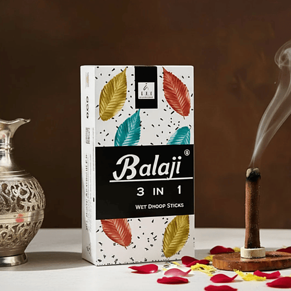 Balaji 3 in 1 - Wet Dhoop Sticks