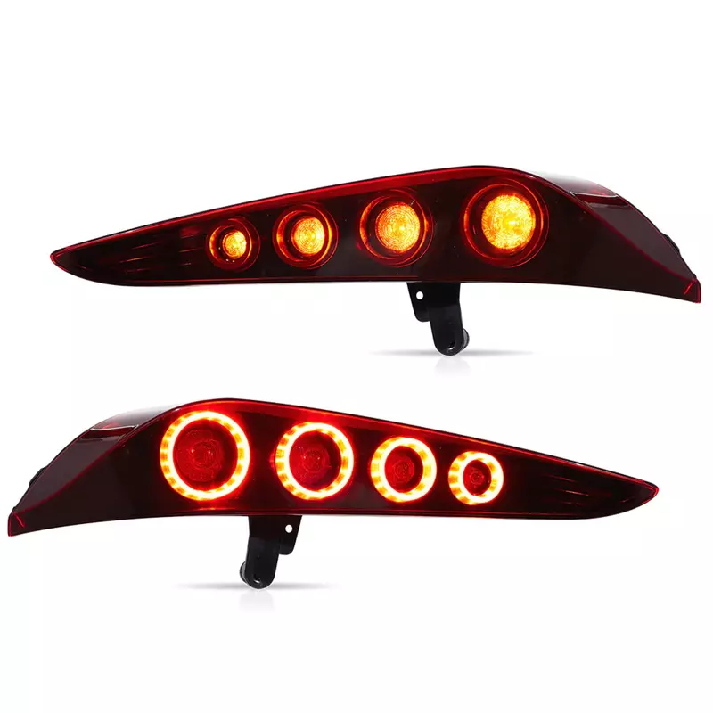 Toyota Supra A90/A91 LED Sequential Taillights (2019–2024) – Smoked or Red Clear