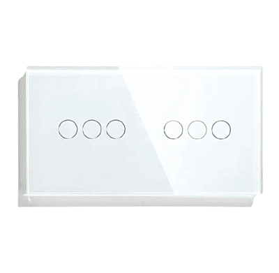 Wifi 3+3 Gang Switch