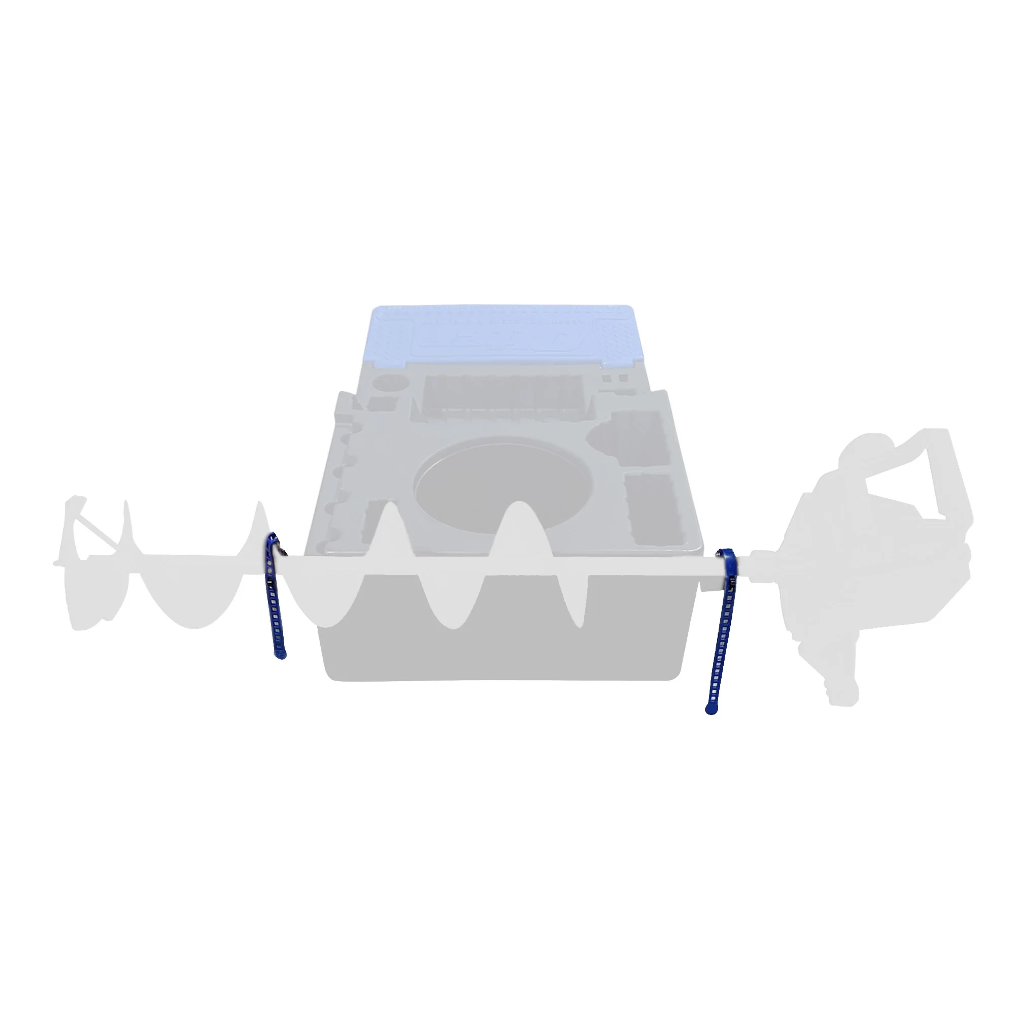 Otter Sonar Sled Auger Rack