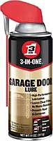 3-IN-ONE Garage Door Lubricant with SMART STRAW SPRAYS 2 WAYS, 11 OZ 1-Pack