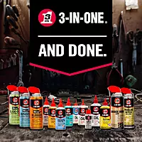 3-IN-ONE Garage Door Lubricant with SMART STRAW SPRAYS 2 WAYS, 11 OZ 1-Pack