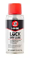 3-IN-ONE Lock Dry Lube, 2.5 OZ