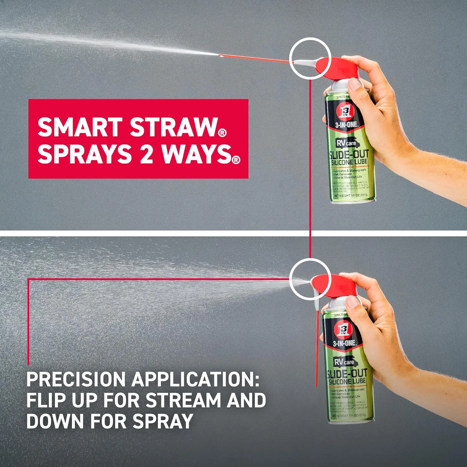 3-IN-ONE RVcare Slide-Out & Rubber Seal Care with Smart Straw