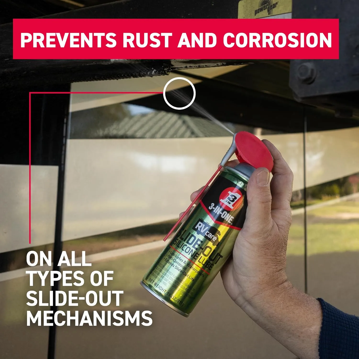 3-IN-ONE RVcare Slide-Out & Rubber Seal Care with Smart Straw