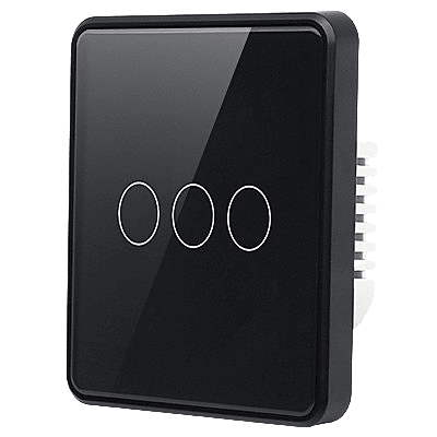 Akubela Zigbee UK Touch Switch 3 Gang