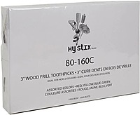 3” Frilled toothpicks [1000ct]