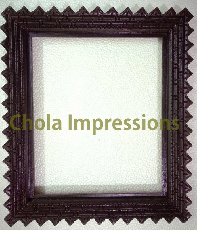 Radha Krishna on Swing Antique Style Tanjore Painting