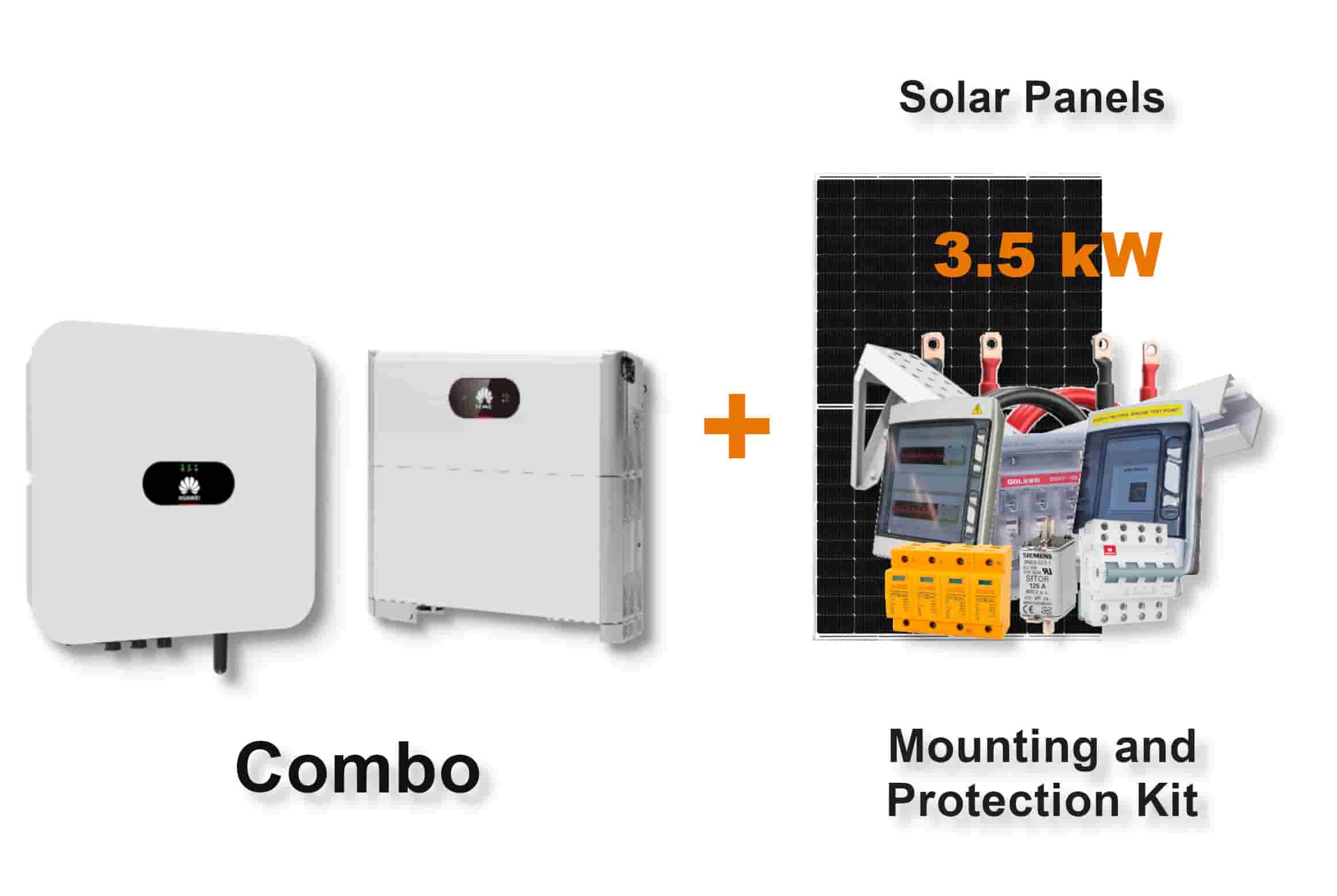 3.0 kW HUAWEI Fusion Solar Combo, c/w 5.0 kWh Floor Standing Lithium Battery 3.0 kW HUAWEI Fusion Solar Combo, c/w 5.0 kWh Floor Standing Lithium Battery