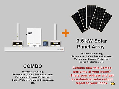 3.6 kW Sunsynk Powerlynk X, Hybrid Inverter, c/w 3.84 kWh LiFePO4 battery