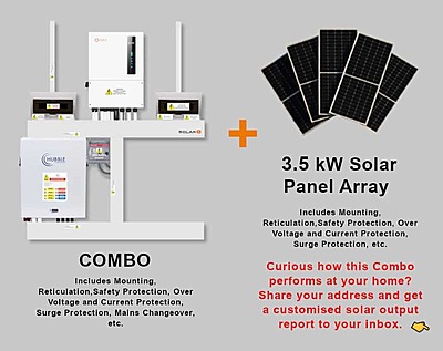 5.0 kW SOLIS S6 Hybrid - HUBBLE Combo, c/w 5.5 kWh Lithium Battery