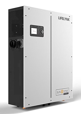 3.6 kW Sunsynk Powerlynk X, Hybrid Inverter, c/w 3.84 kWh LiFePO4 battery, SUN-POWERLYNK-X