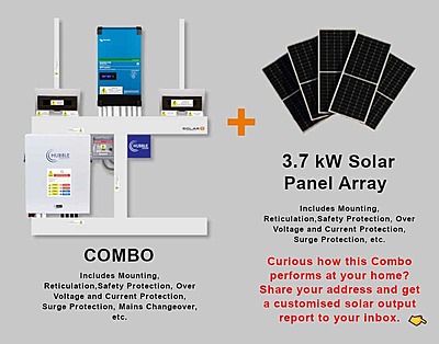 5.0 kW VICTRON EasySolar - HUBBLE Combo, c/w 5.5 kWh Lithium Battery 5.0 kW VICTRON EasySolar - HUBBLE Combo, c/w 5.5 kWh Lithium Battery