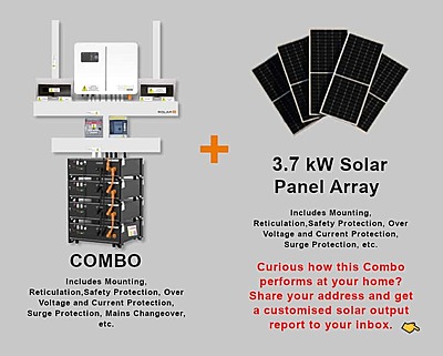 6.0 kW SUNSYNK Hybrid - PYLONTECH Combo, c/w 4 x 3.5 kWh Lithium Batteries