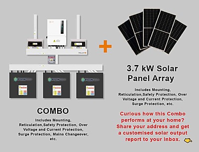 8.0 kW SOLIS S6 Hybrid Combo, c/w 3x 4.8 kWh PYLONTECH Lithium Batteries