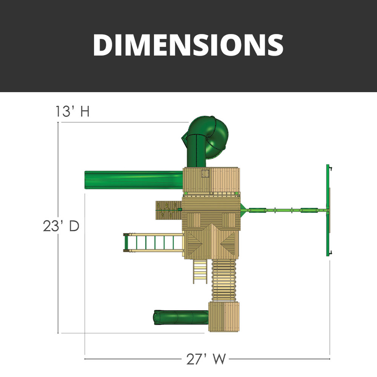 Empire Extreme Swing Set