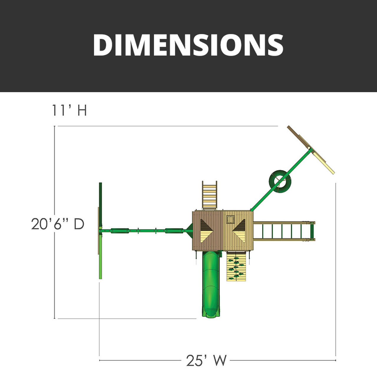 Homestead w/ Treehouse Add-On