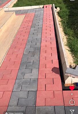 VShape paving blocks