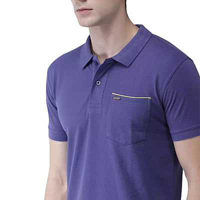 Actimaxx Pocket Royal Blue Polo T Shirt (AX14) | InnerMan