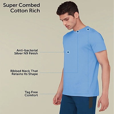 Xyxx Code Rich Cotton T-Shirt (R41) | InnerMan, a perfect blend of style