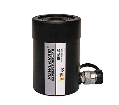 POWERRAM Hollow Hydraulic Cylinders, Single-Acting Spring Return, NSHS & NRHS-Series
