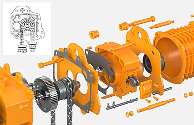 DAESAN Electric Friction Clutch Hoist (DSTM & EDSTM Model)