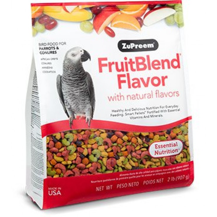 ZUPREEM FRUITBLEND FLAVOR MEDIUM & LARGE PARROT FOOD 3.5 LB ZUPREEM FRUITBLEND FLAVOR MEDIUM & LARGE PARROT FOOD 3.5 LB