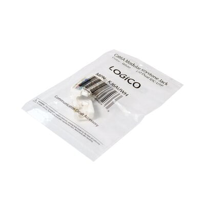 Modular Cat6a Utp Keystone Punch Down Type White