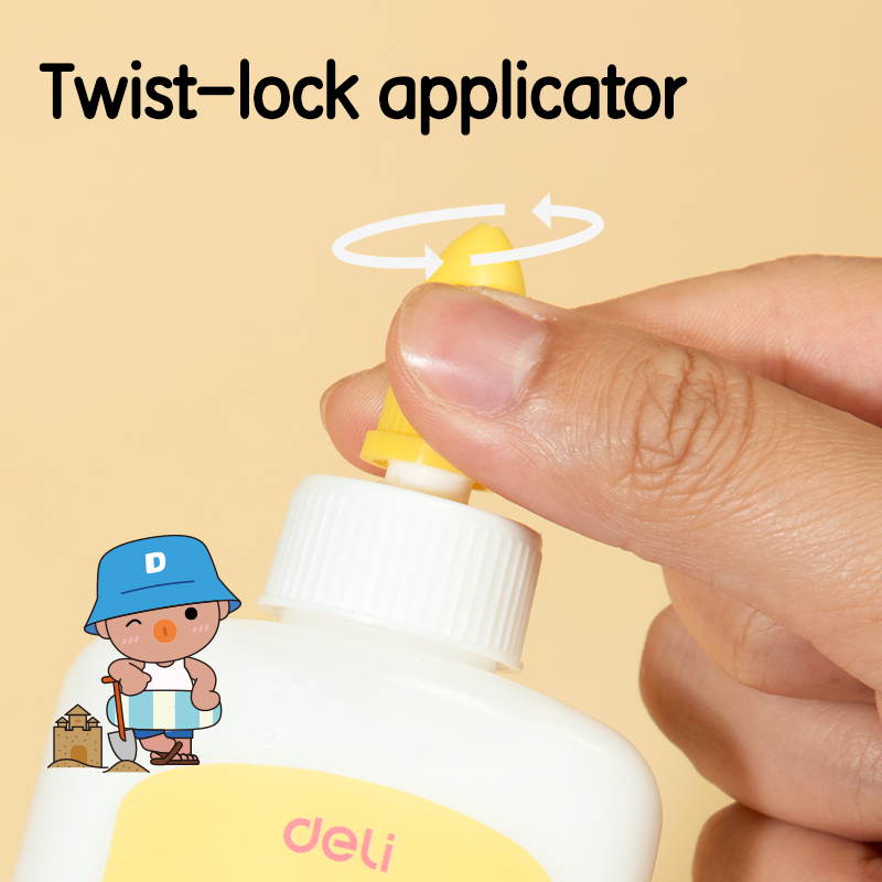 DELI A567 COMIKO WHITE GLUE 120ML FOR WOOD/PAPER/CARDBOARD