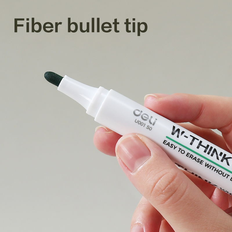 DELI U00150 THINK WHITEBOARD BULLET MARKER GREEN