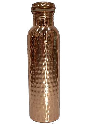 Jointless screw capped copper bottle 03