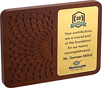 MANKIND CUSTOM CUTOUT TROPHY