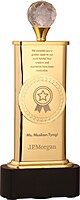 J P MORGAN STATUES TROPHY