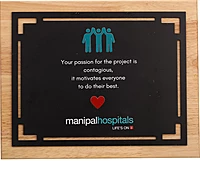 MANIPAL HOSPITAL PLAQUES TROPHY