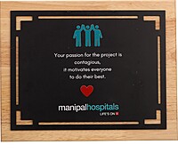 MANIPAL HOSPITAL PLAQUES TROPHY