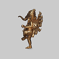Ganapathi-3D Printed idol