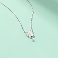 Pearl Butterfly Necklace