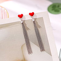 Sterling Silver Heart Earrings