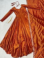 B1960: Beautiful Soft Dola Silk Lehenga Set