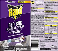 Raid Bed Bug Foaming Insecticide Spray 16.5 oz