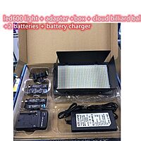 PRO LED 600 PHOTO AND VIDEO LED LIGHT KIT WITH TRIPOD STAND