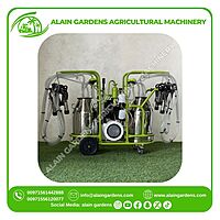 Milking Machine – 4 Cows Capacity – 2x40L Buckets – Electric