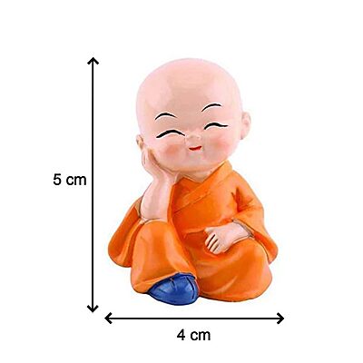 Amazkart Buddha Monk Statues for Home Decor and Gifts Amazkart Buddha Monk Statues for Home Decor and Gifts